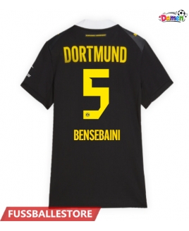 Günstige Borussia Dortmund Ramy Bensebaini #5 Auswärtstrikot Damen 2026-27 Kurzarm